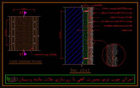 نصب چوب ترمووود