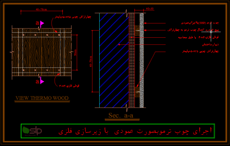 نصب چوب ترمووود