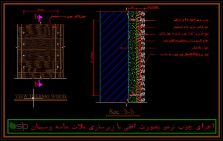 نصب چوب ترمووود