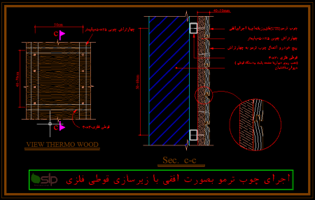 نصب چوب ترمووود